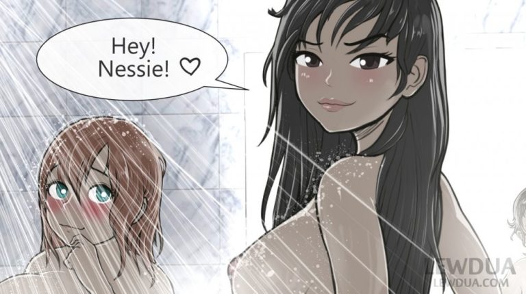 Shower Show - Nessie and Alison porn comic picture 4