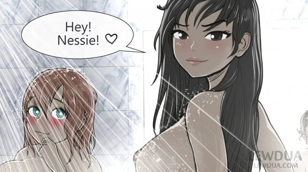 Shower Show - Nessie and Alison porn comic picture 4