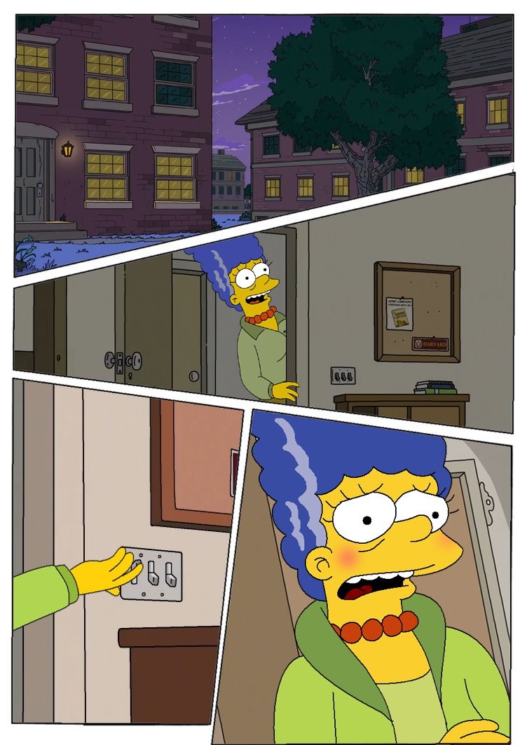 Simpsons porn comic picture 1