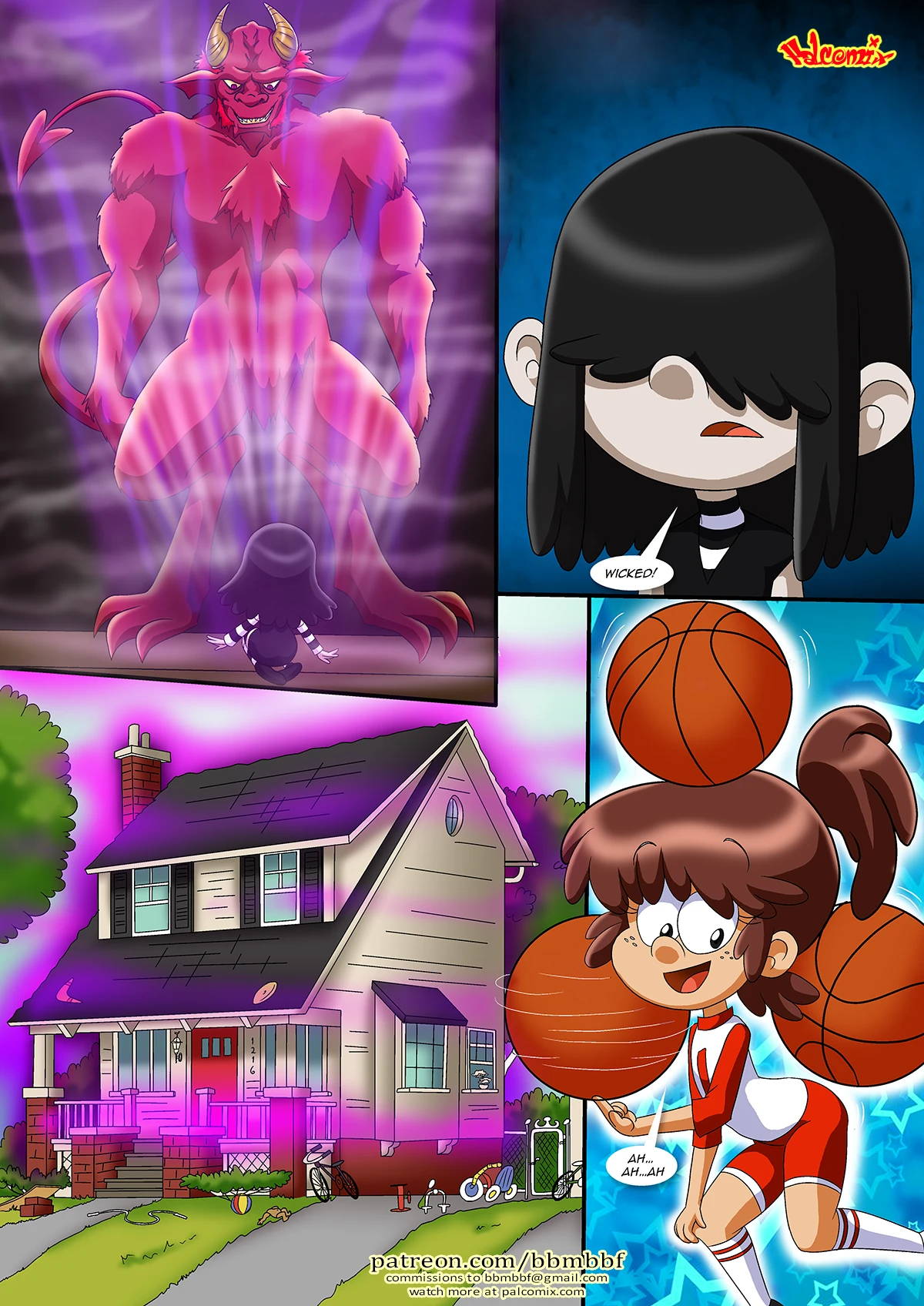 Six Sisters and a Portal porn comic picture 4