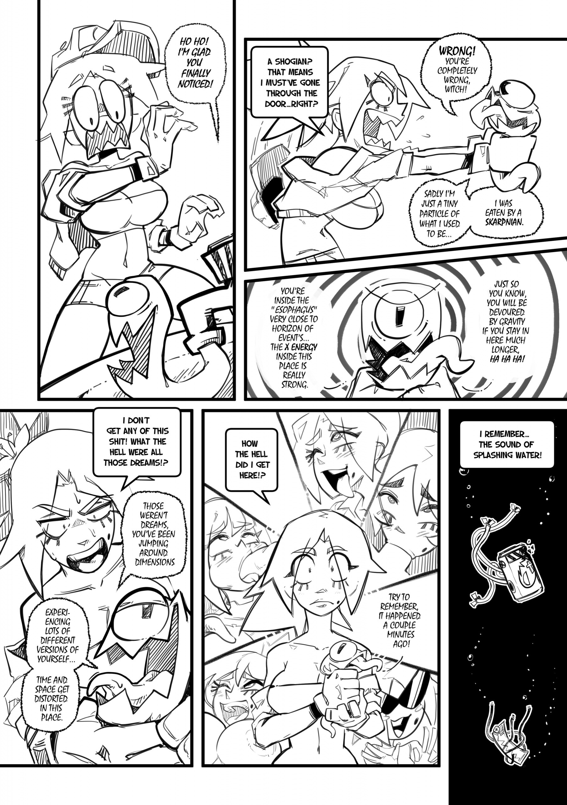 Skarpworld 10: Milk Crisis 4 - Gravity porn comic picture 18