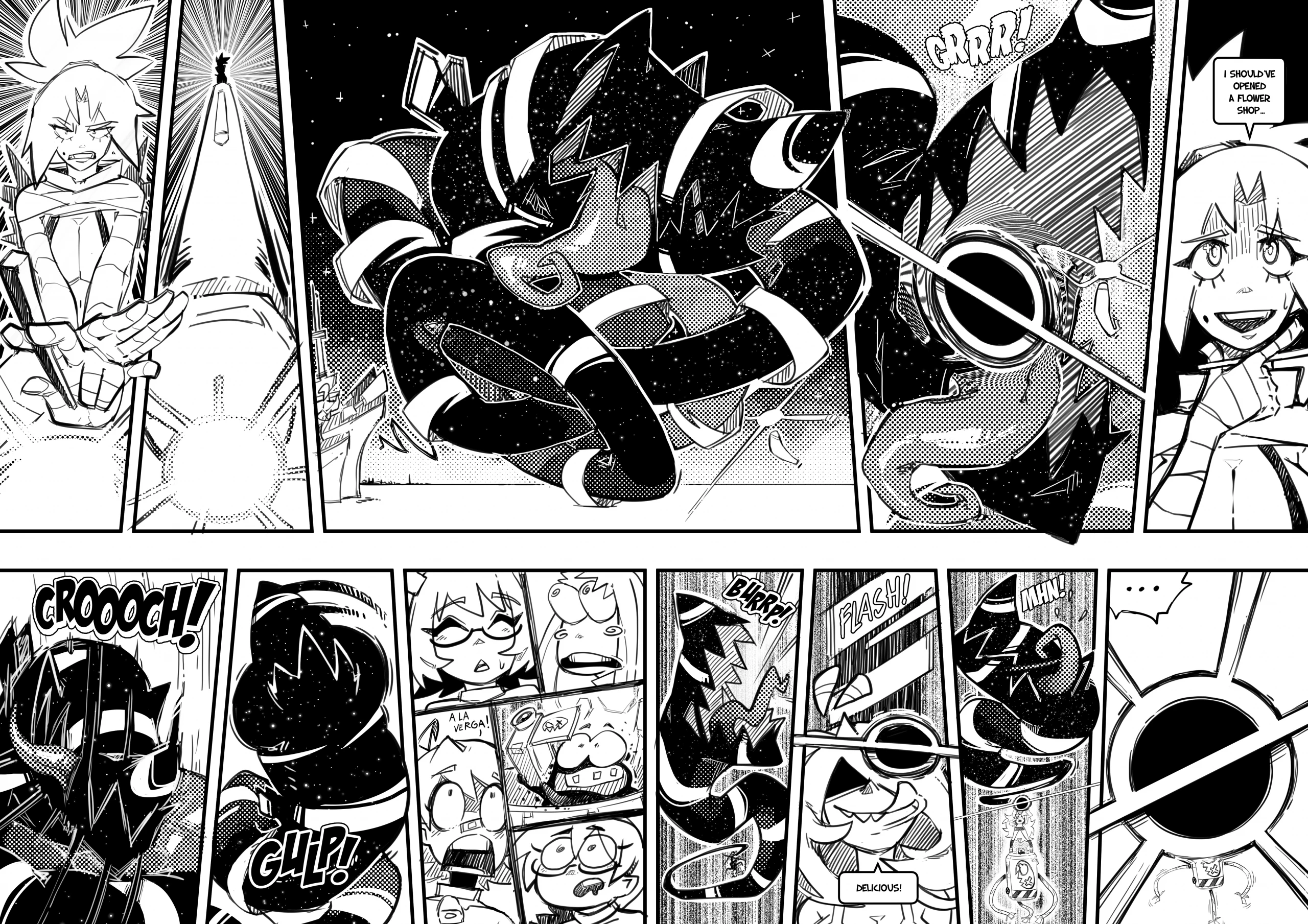 Skarpworld 10: Milk Crisis 4 - Gravity porn comic picture 28