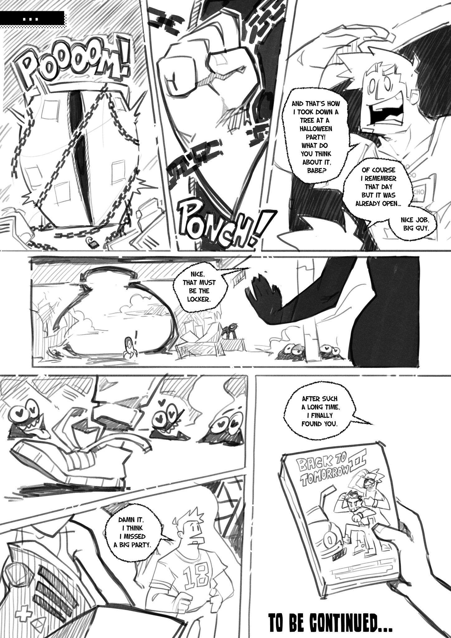 Skarpworld 10: Milk Crisis 4 - Gravity porn comic picture 37