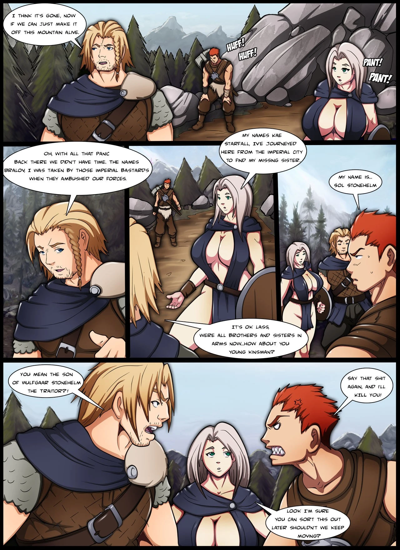 Skyrift #1 porn comic picture 6