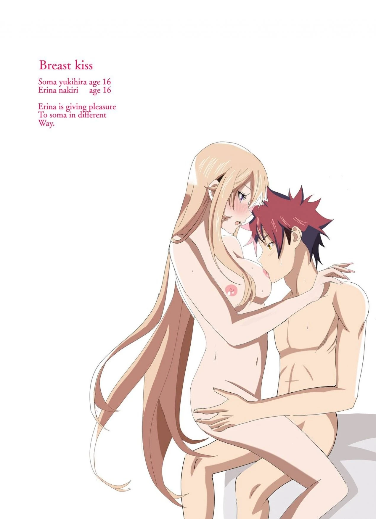 Soma and Erina bed secrets porn comic picture 4