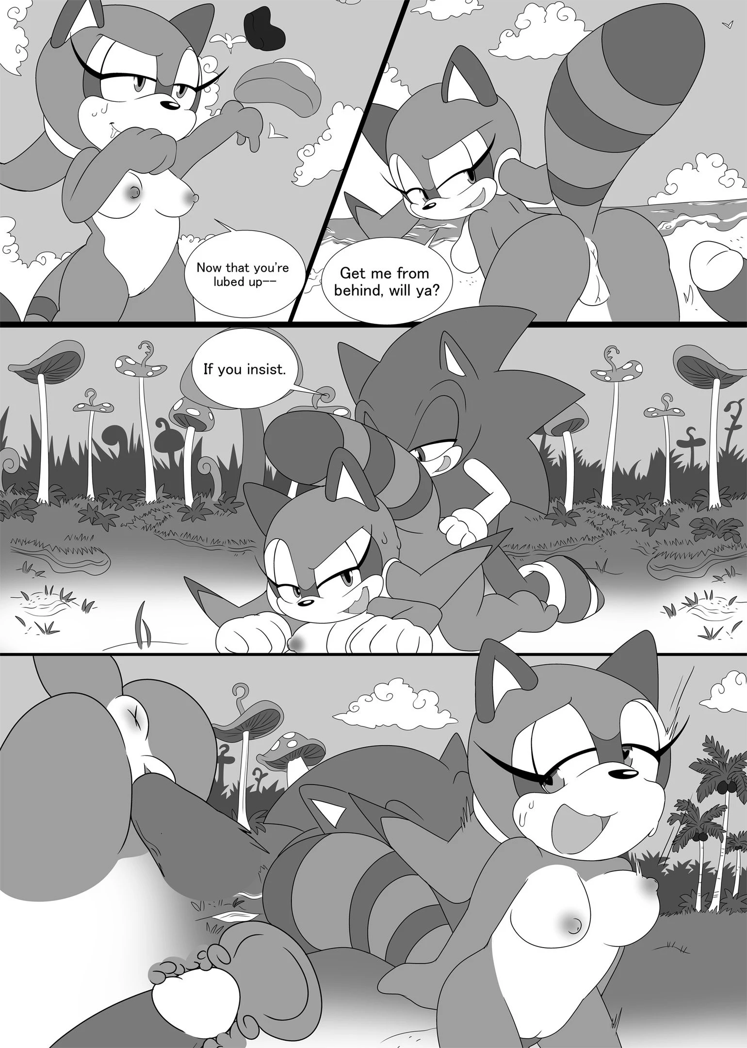 Sonic & Marine New Venture! porn comic picture 6