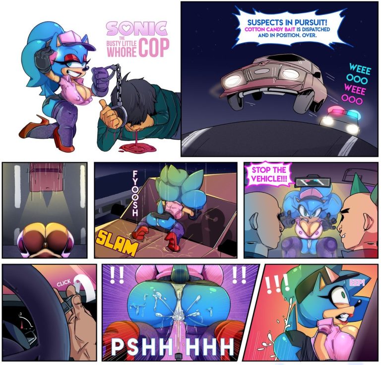 Sonic The Whore Cop porn comic picture 14