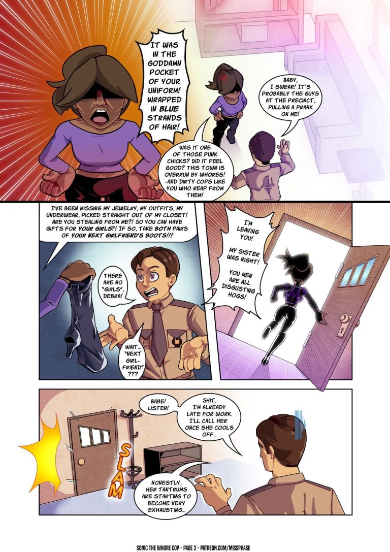 Sonic The Whore Cop porn comic picture 17