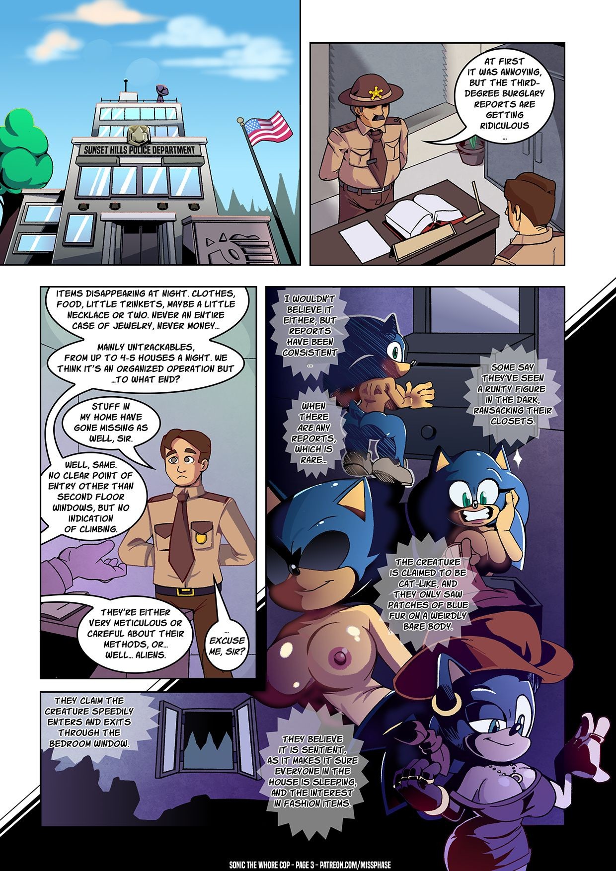 Sonic The Whore Cop porn comic picture 18