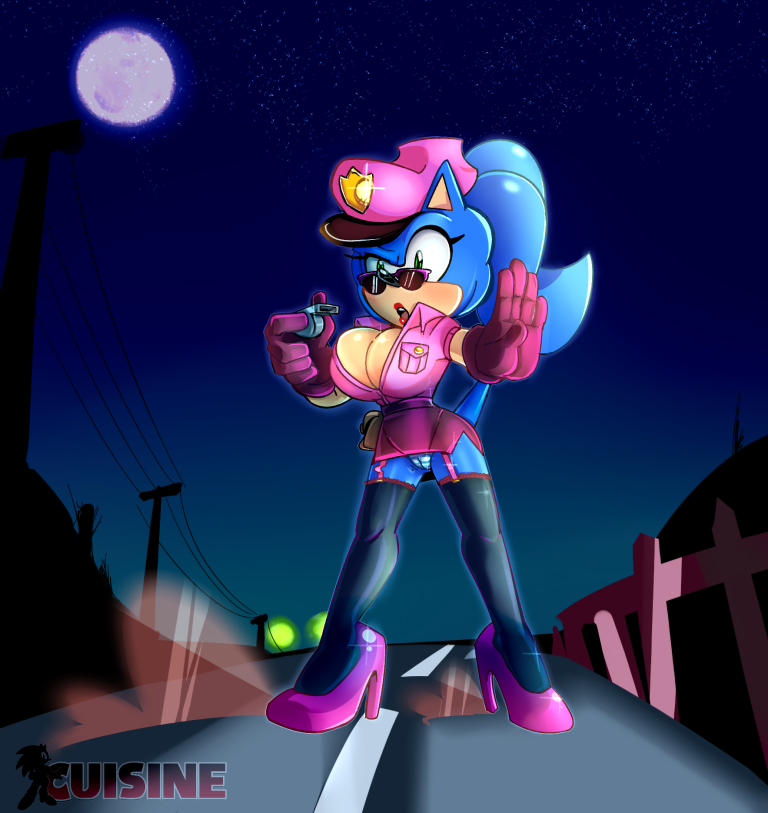 Sonic The Whore Cop porn comic picture 2