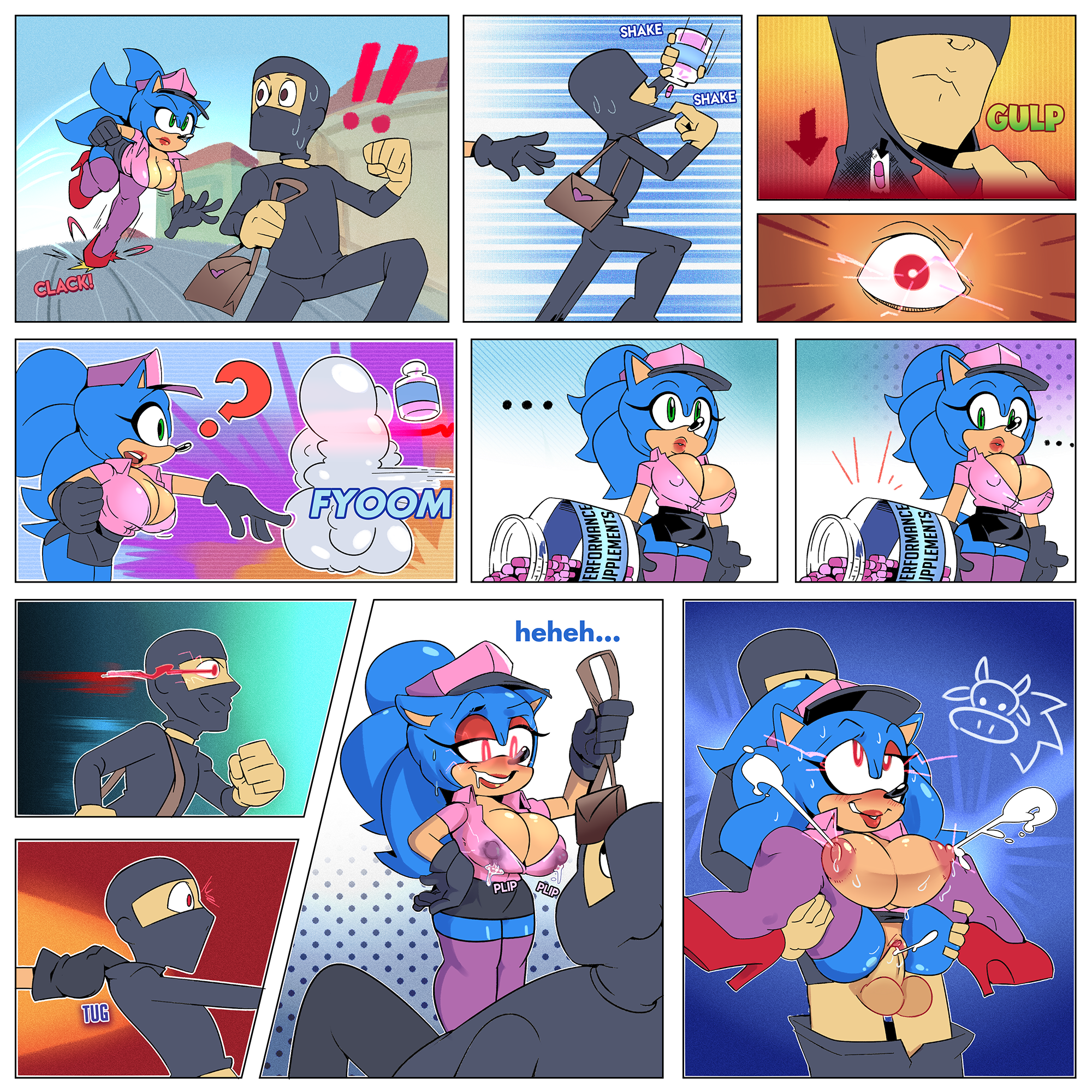 Sonic The Whore Cop porn comic picture 6