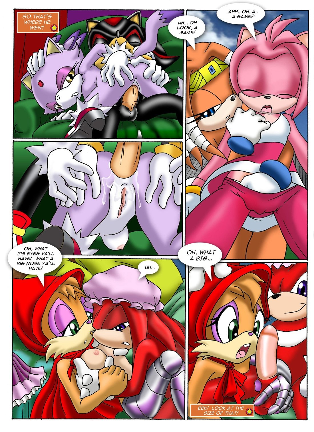 Sonic XXX Project 2 porn comic picture 14