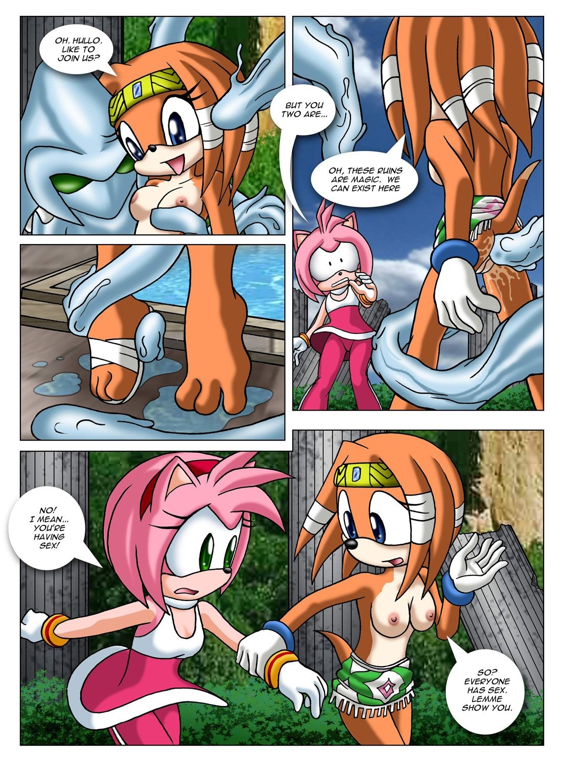 Sonic XXX Project 2 porn comic picture 8