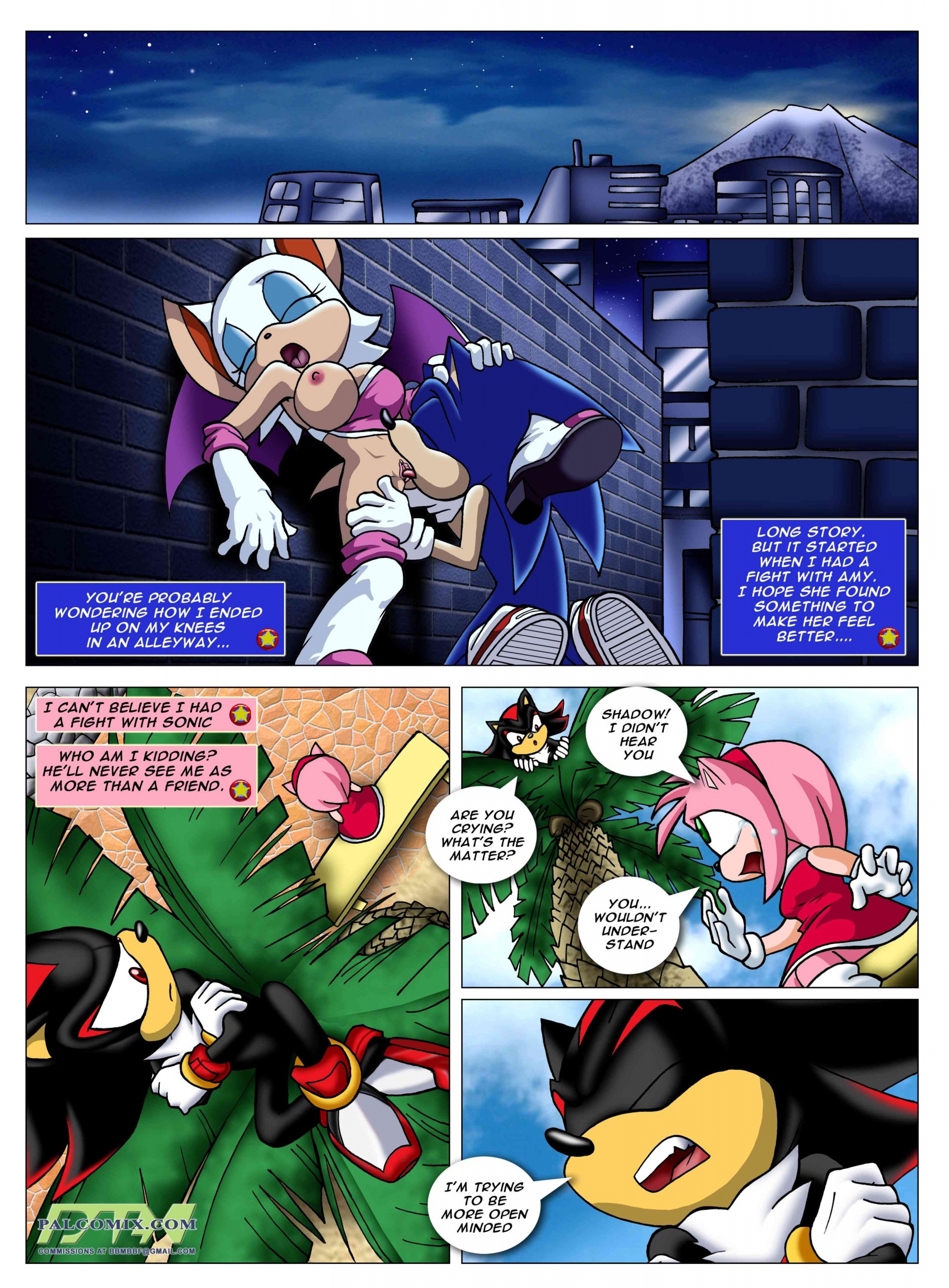 Sonic XXX Project porn comic picture 2