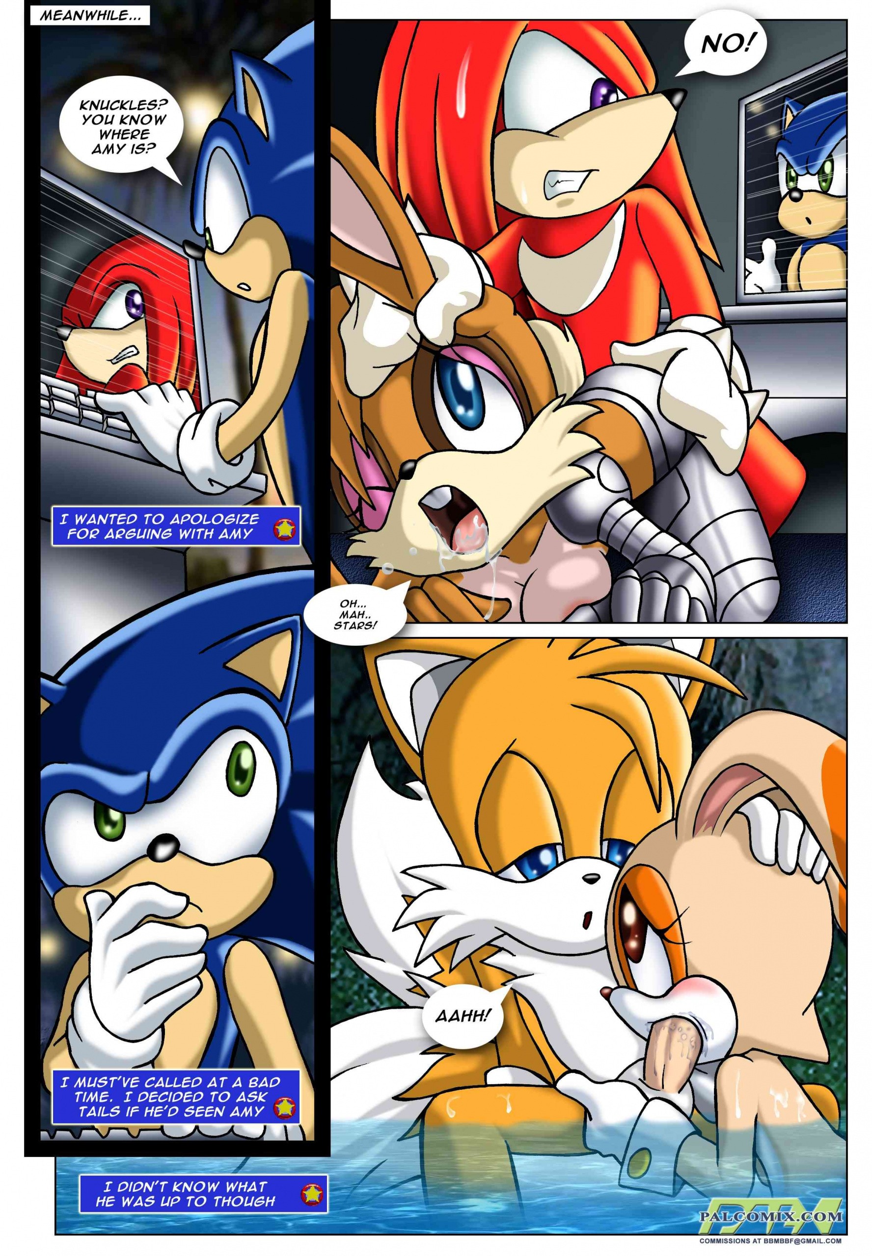 Sonic XXX Project porn comic picture 7