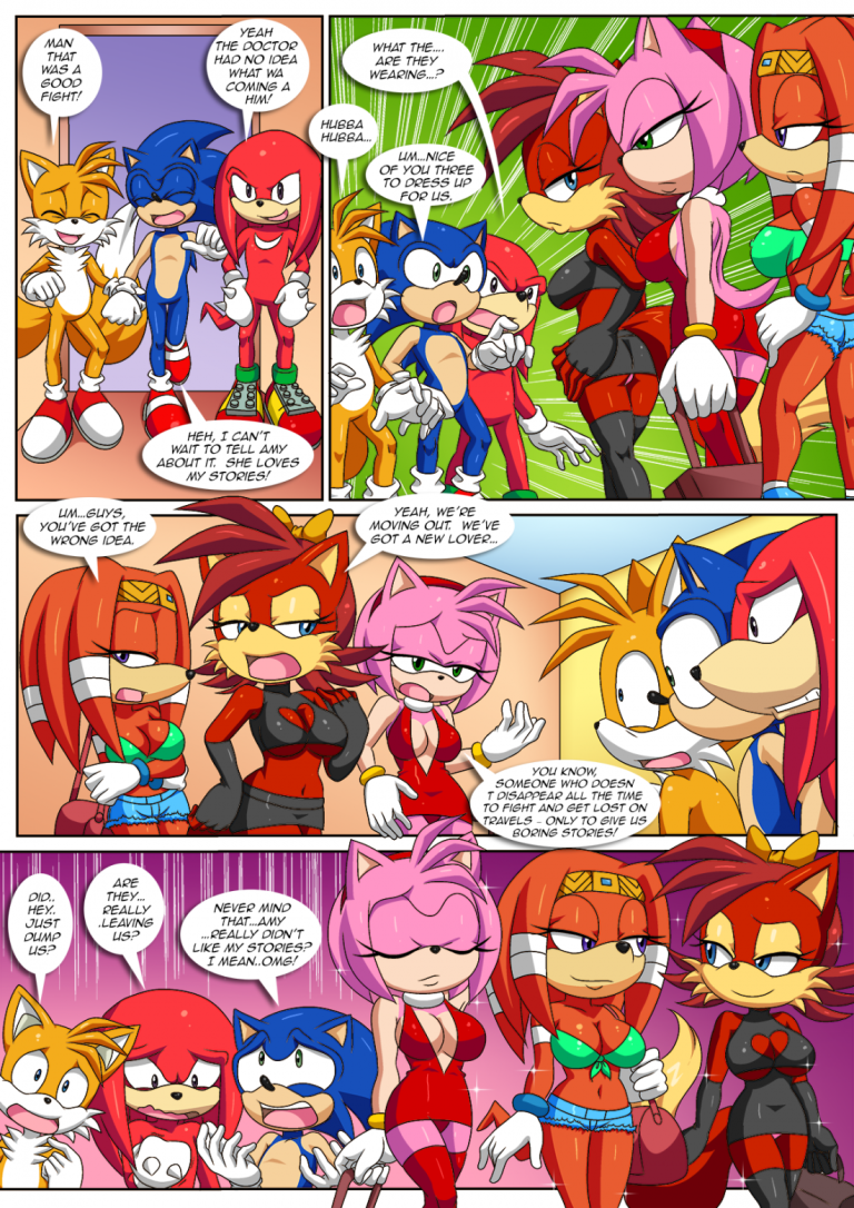Sonically Sapphic Story porn comic picture 16
