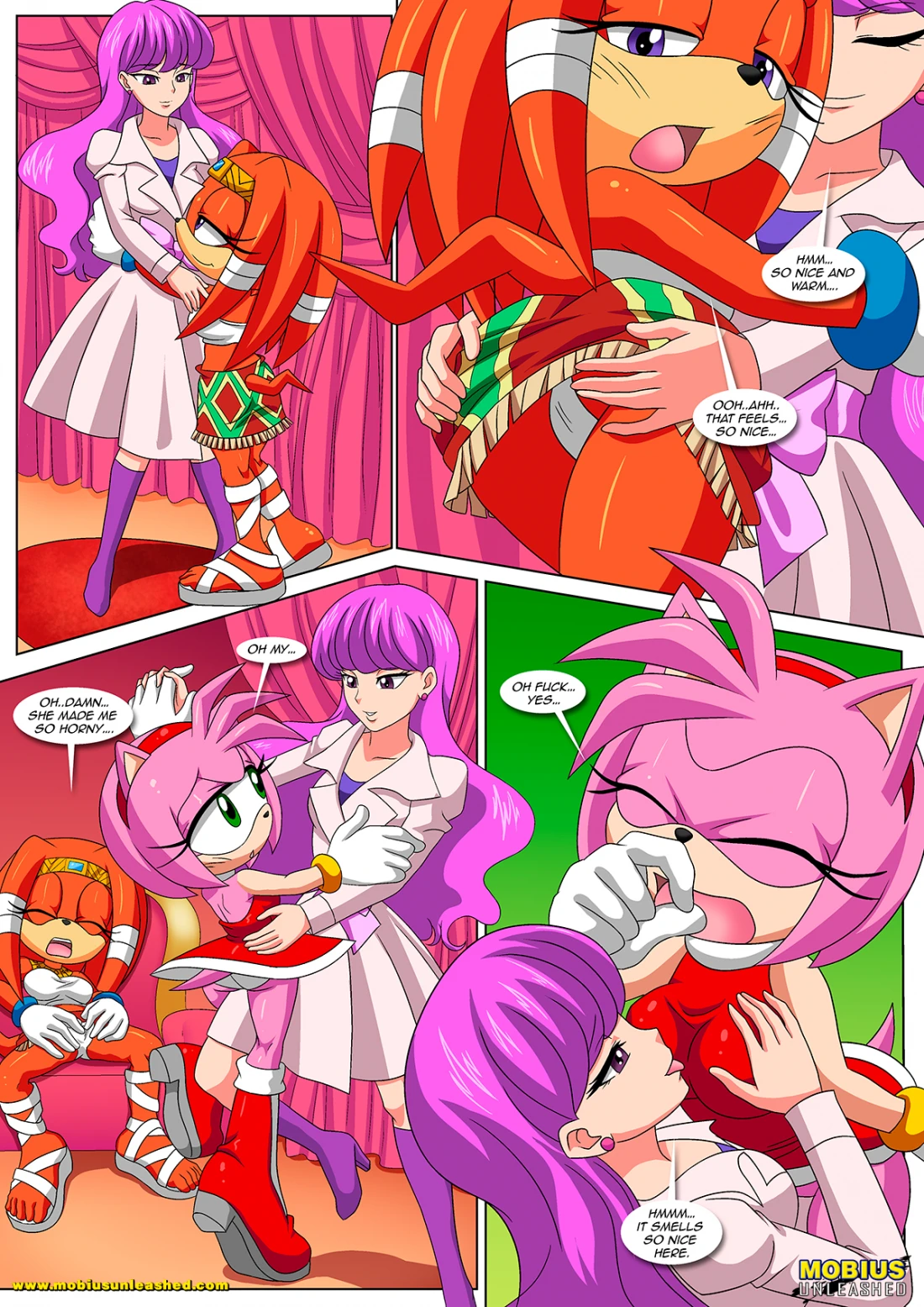 Sonically Sapphic Story porn comic picture 7