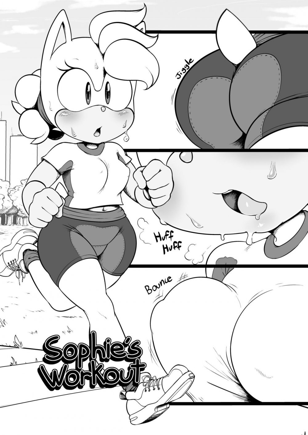 Sophie's Workout porn comic picture 1