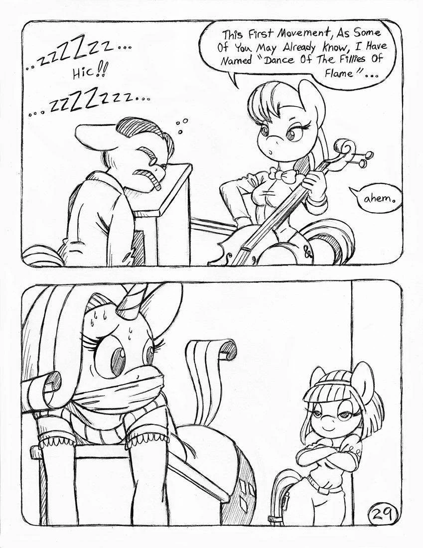 soreloser 2 dance of the fillies of flames porn comic picture 30