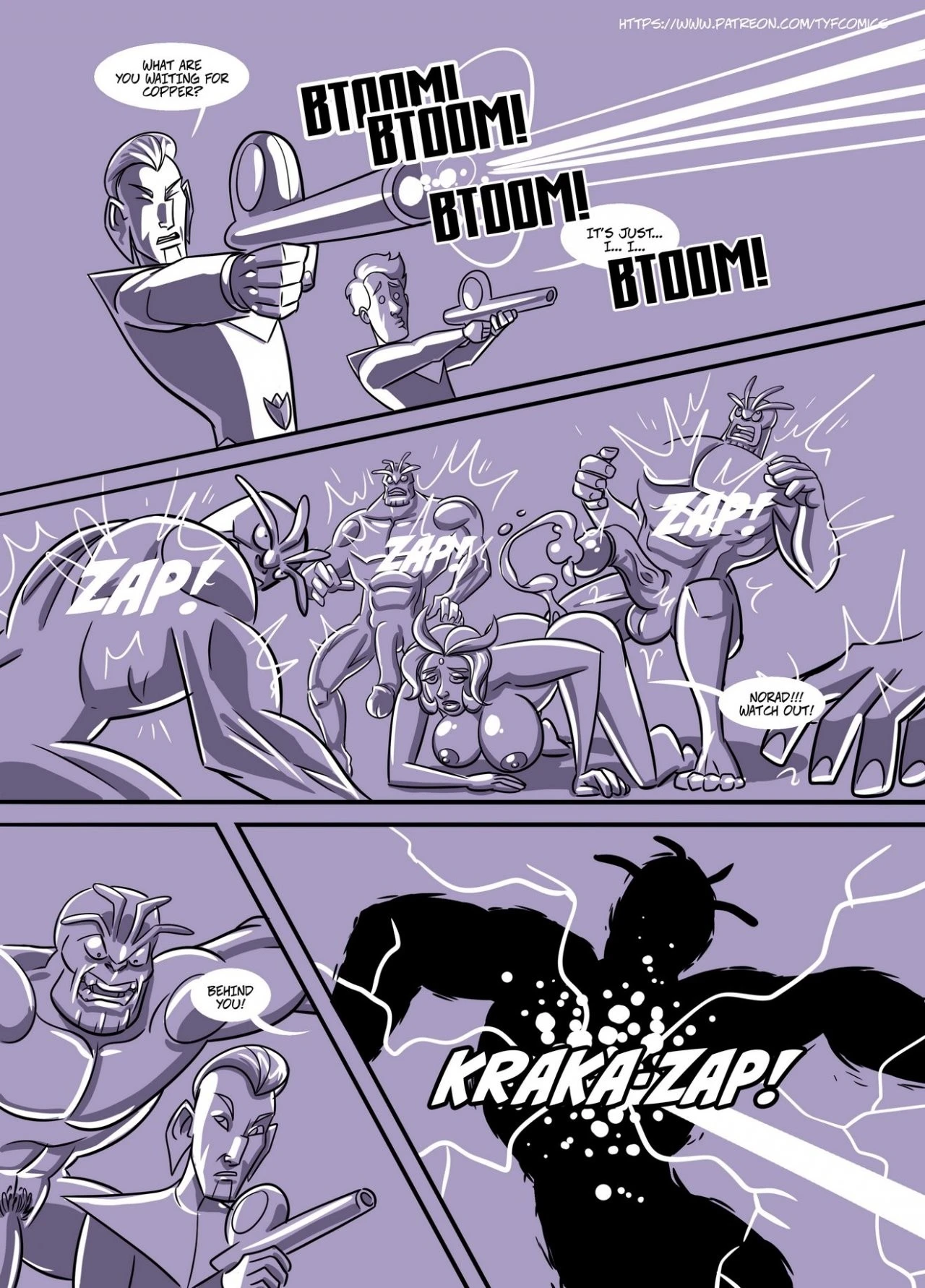 Space Trexxie porn comic picture 15