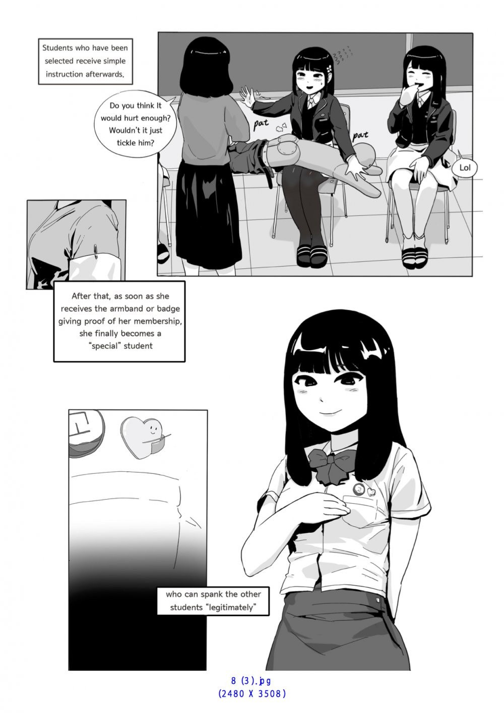 Spanking - Oshiritataki porn comic picture 21