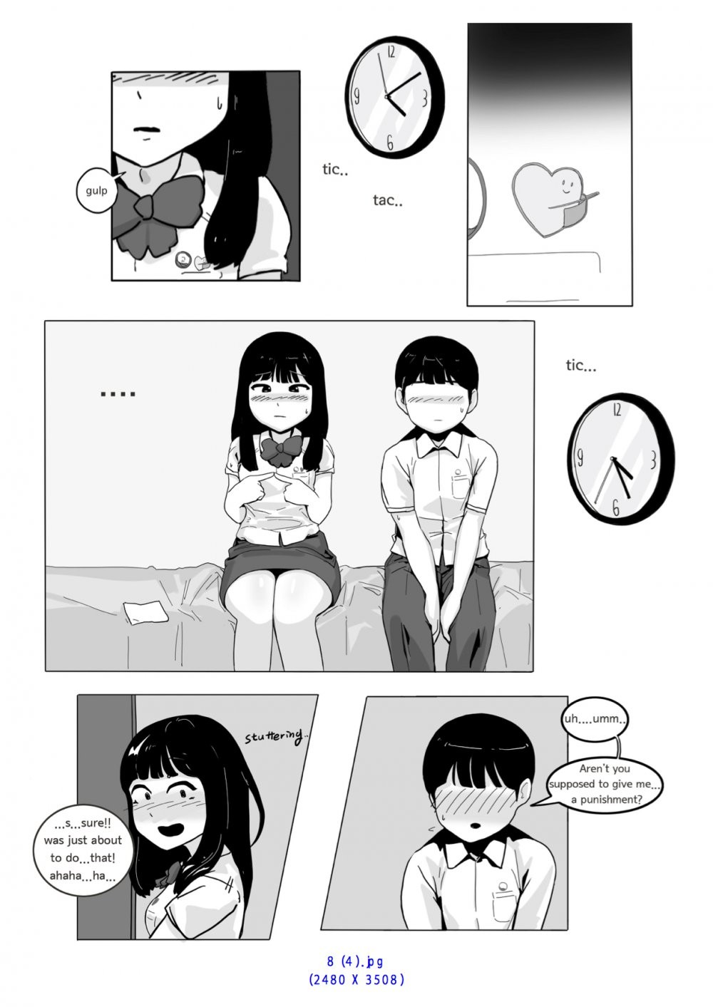 Spanking - Oshiritataki porn comic picture 22
