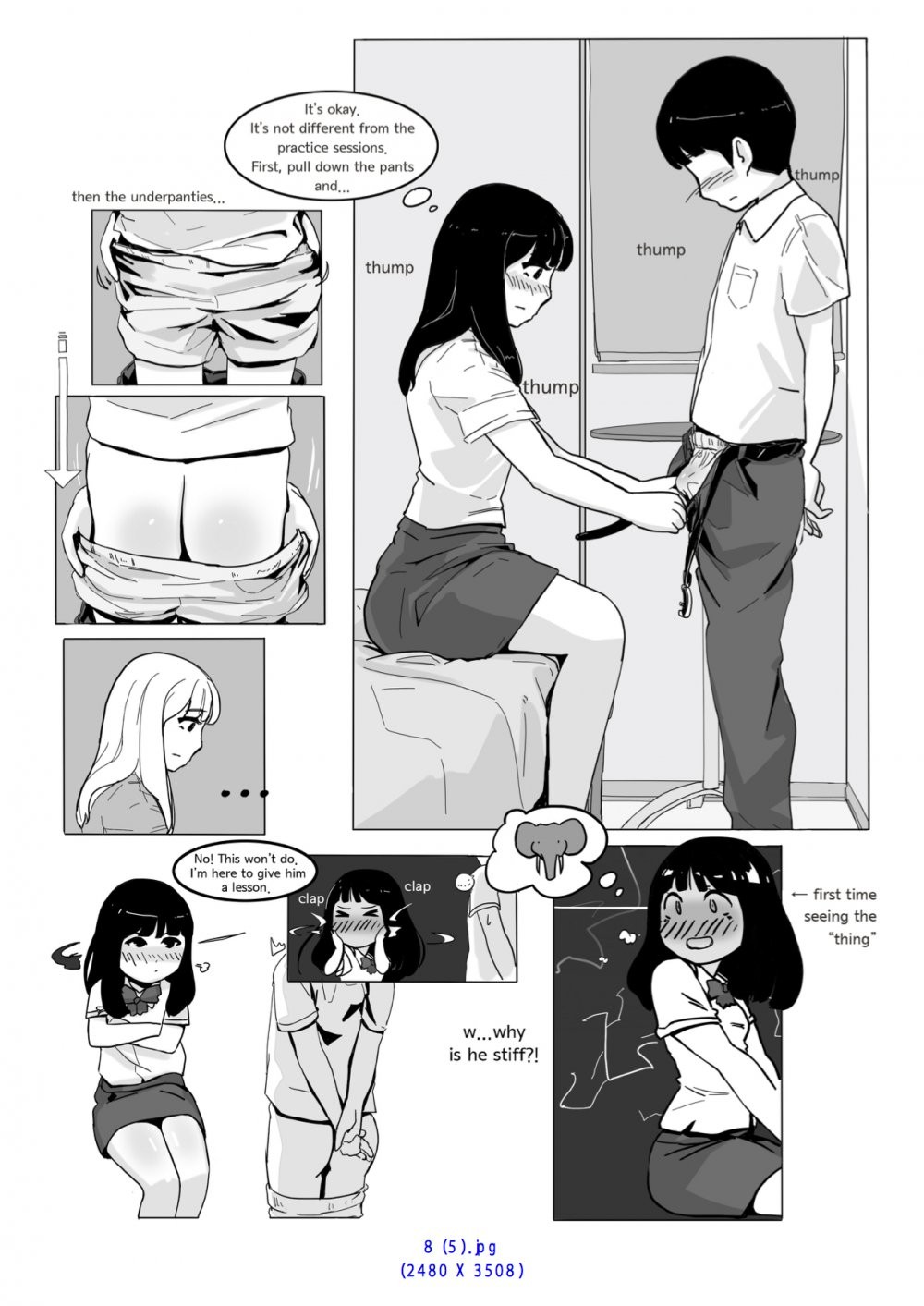 Spanking - Oshiritataki porn comic picture 23