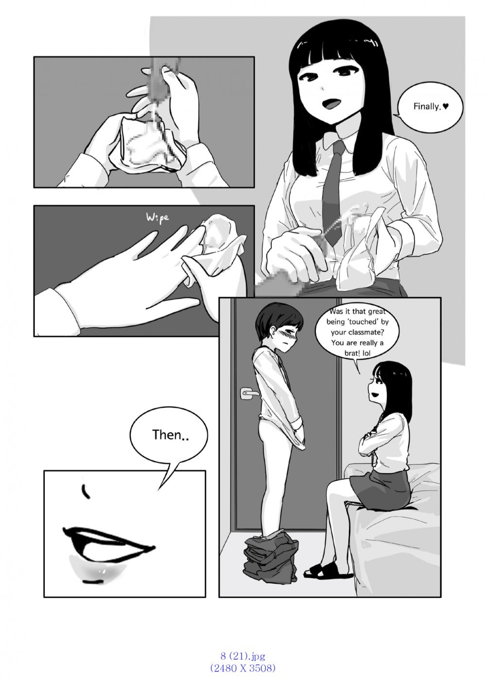 Spanking - Oshiritataki porn comic picture 39