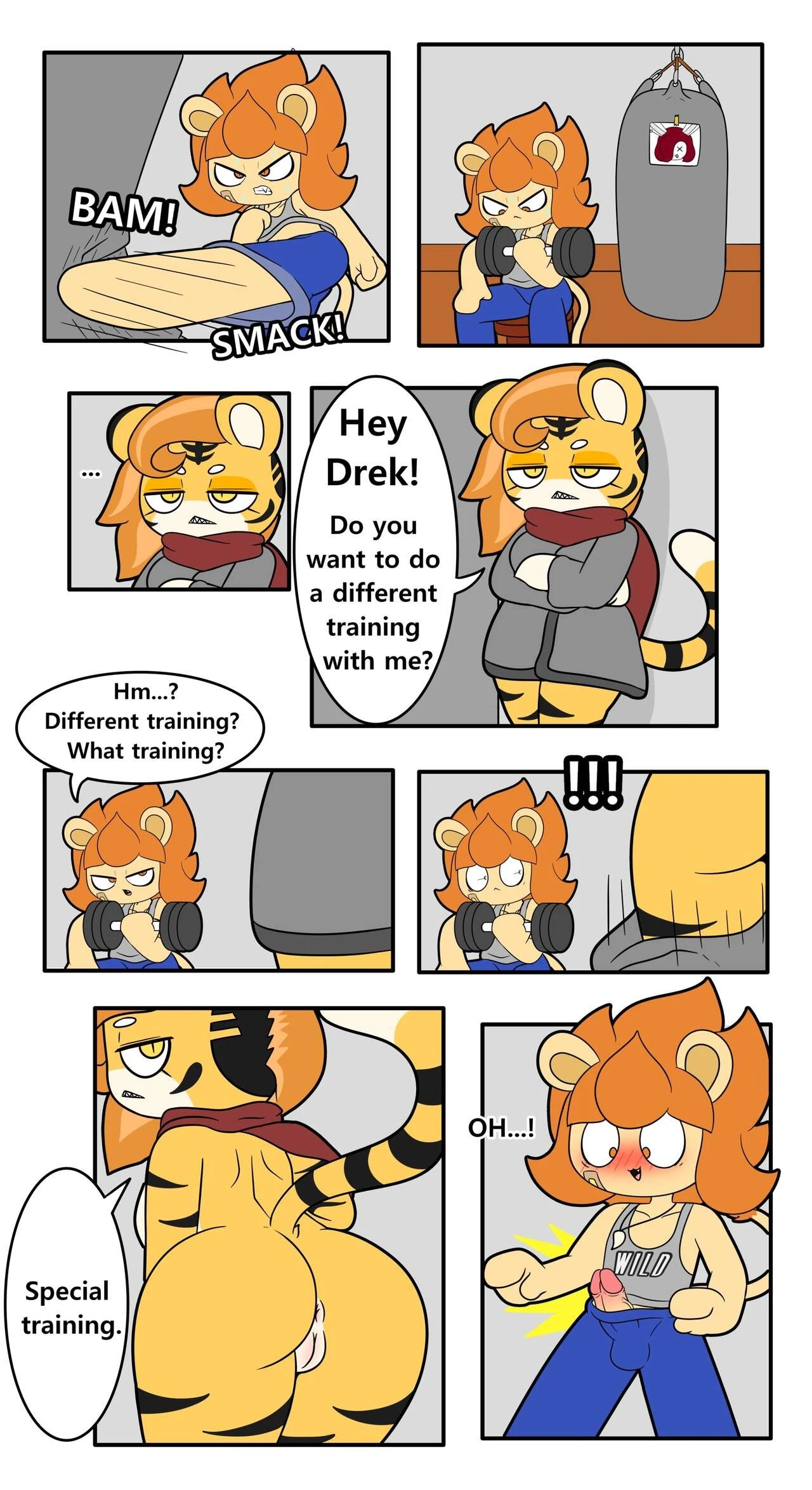 Special Training porn comic picture 1