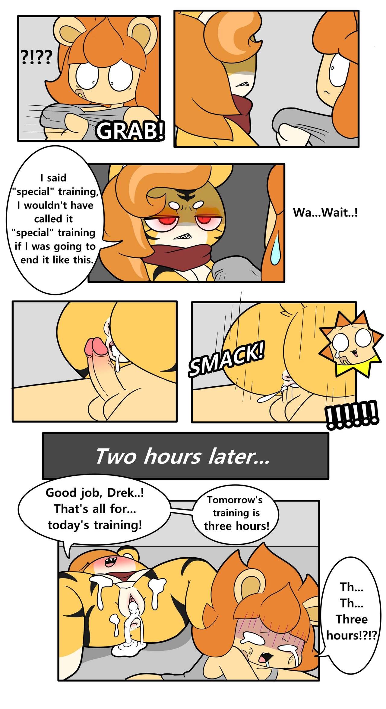 Special Training porn comic picture 4