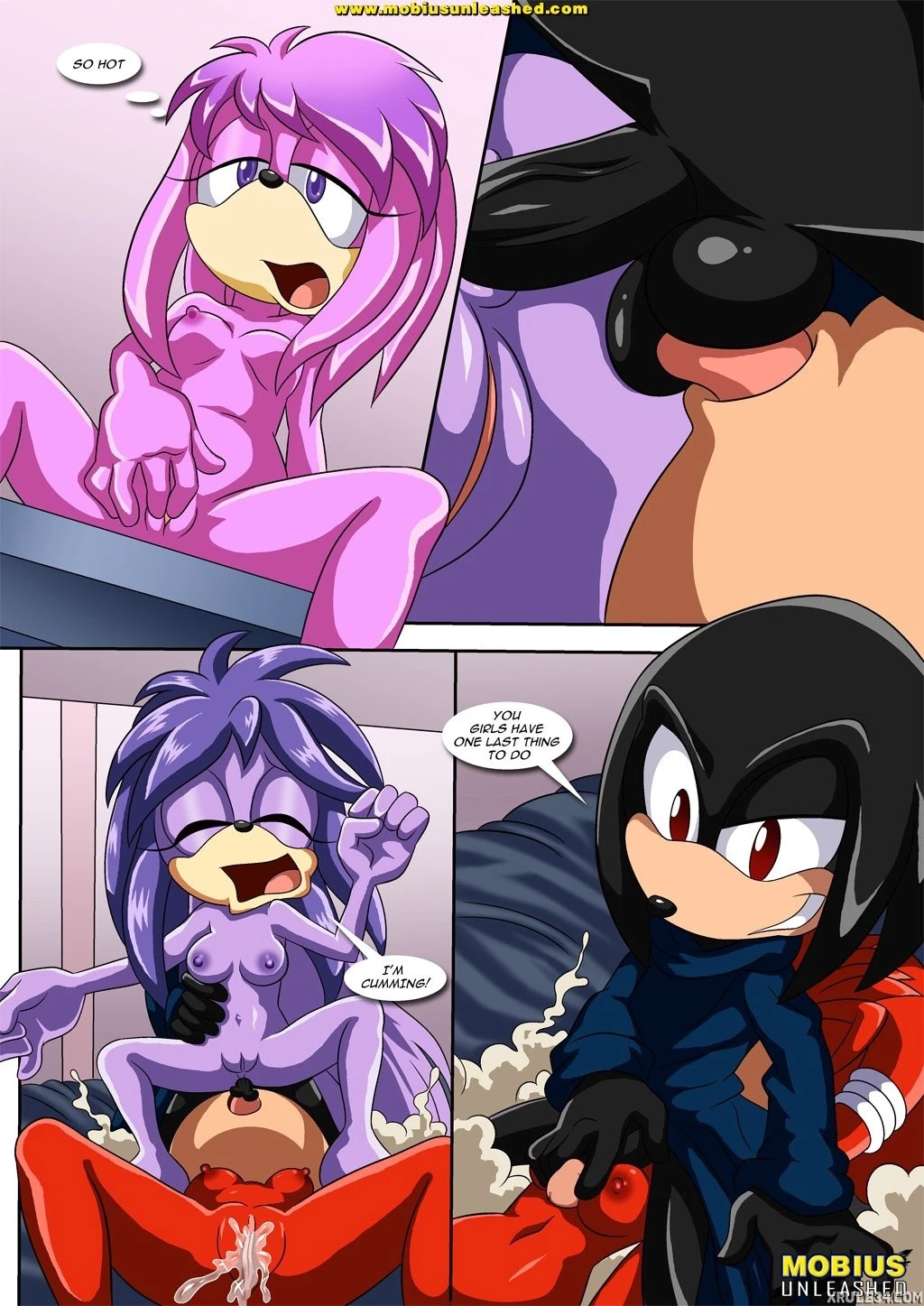 Spectre's Harem porn comic picture 15
