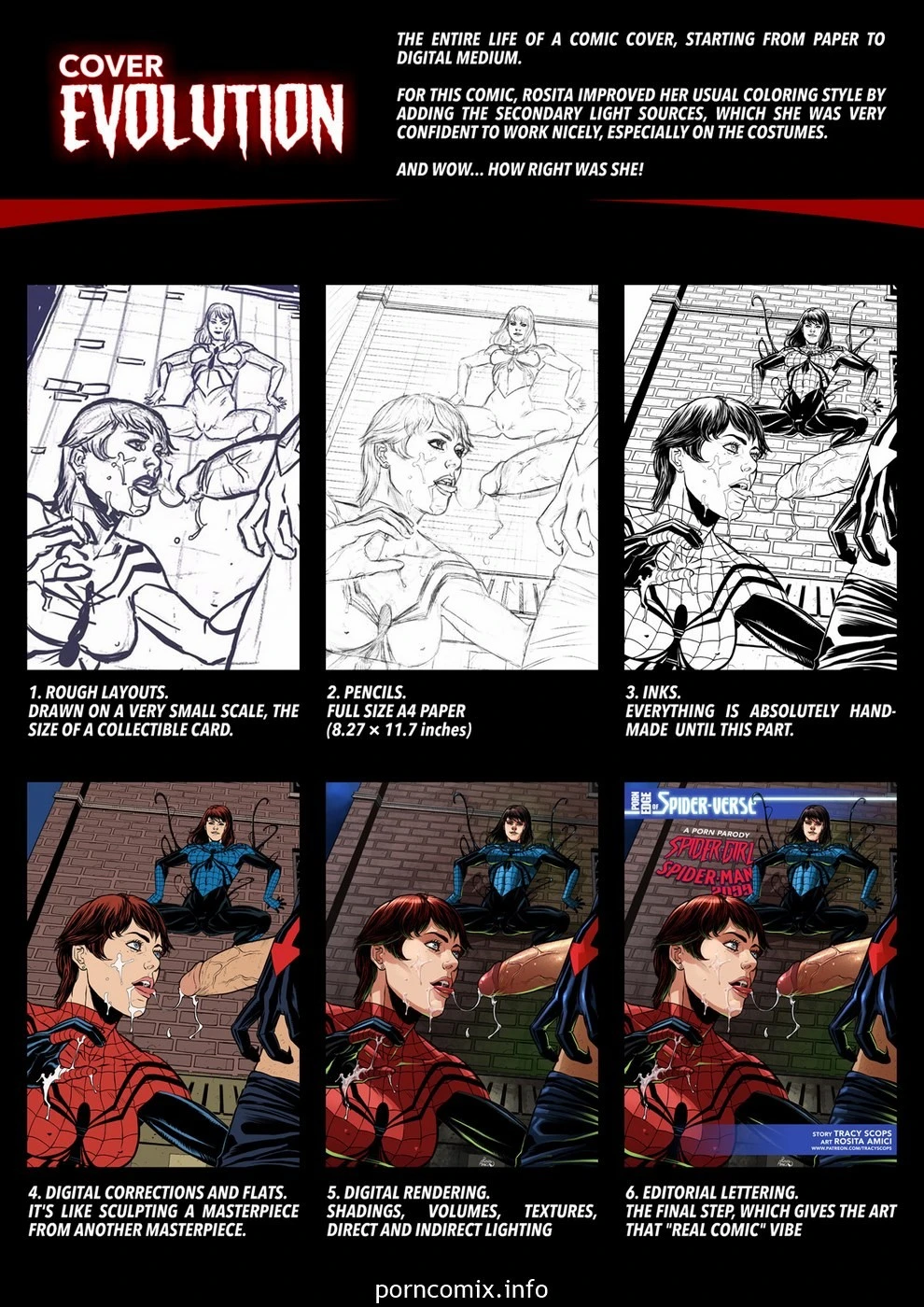 Spider-Girl Spider-Man 2099 porn comic picture 12