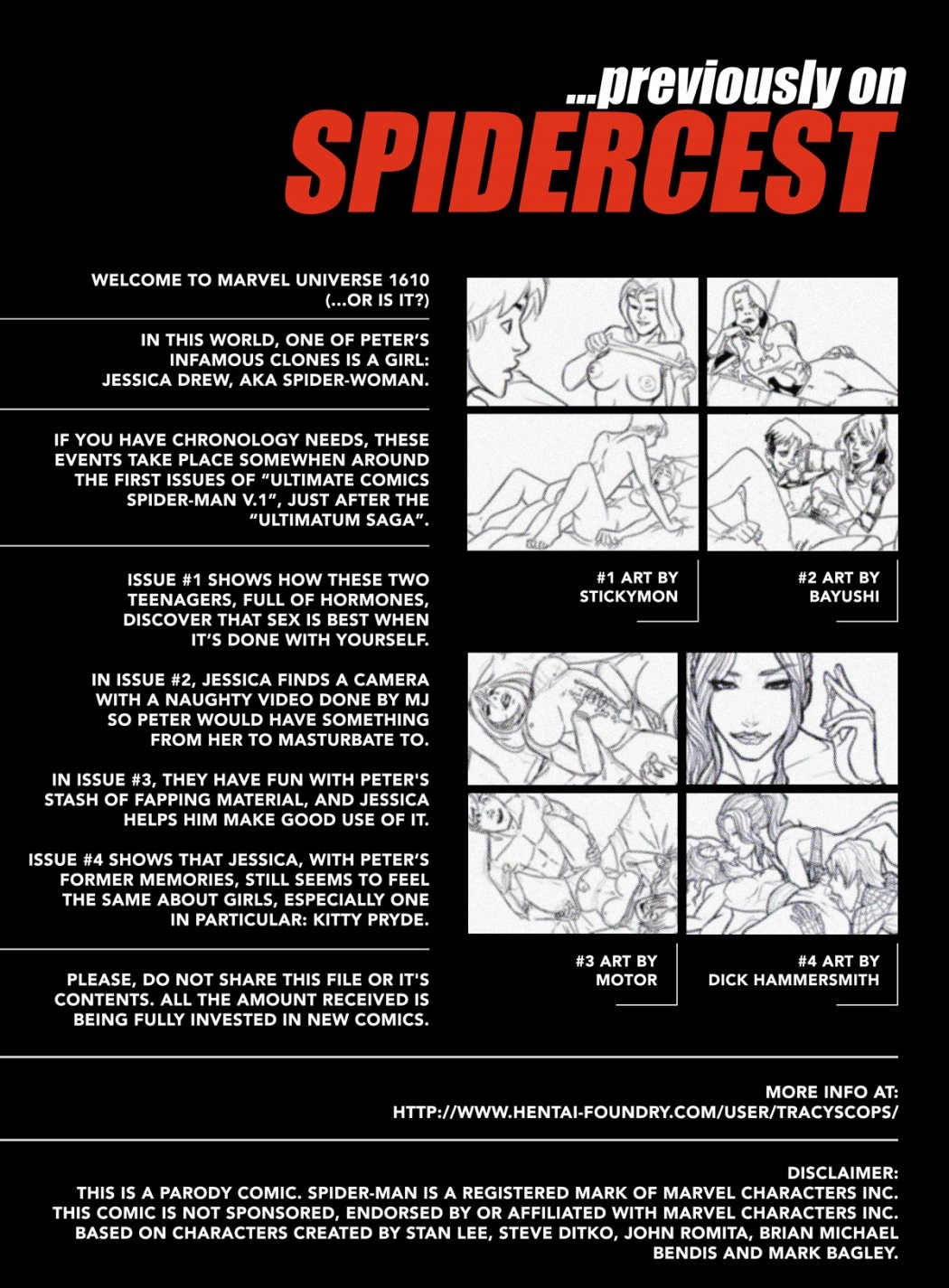 Spidercest 5 - a phaser set to cum porn comic picture 2