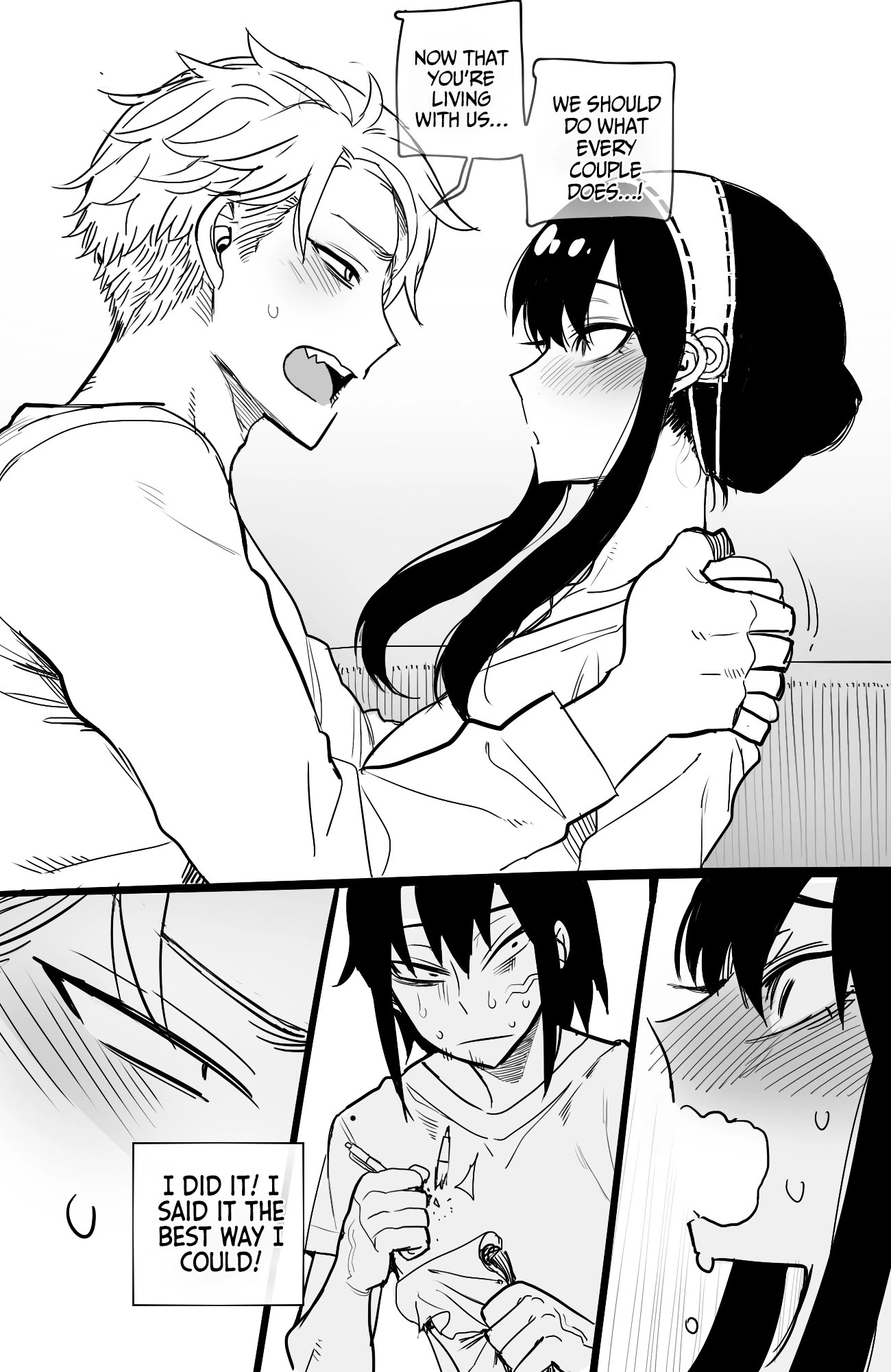 Spy x Sex hentai manga picture 7