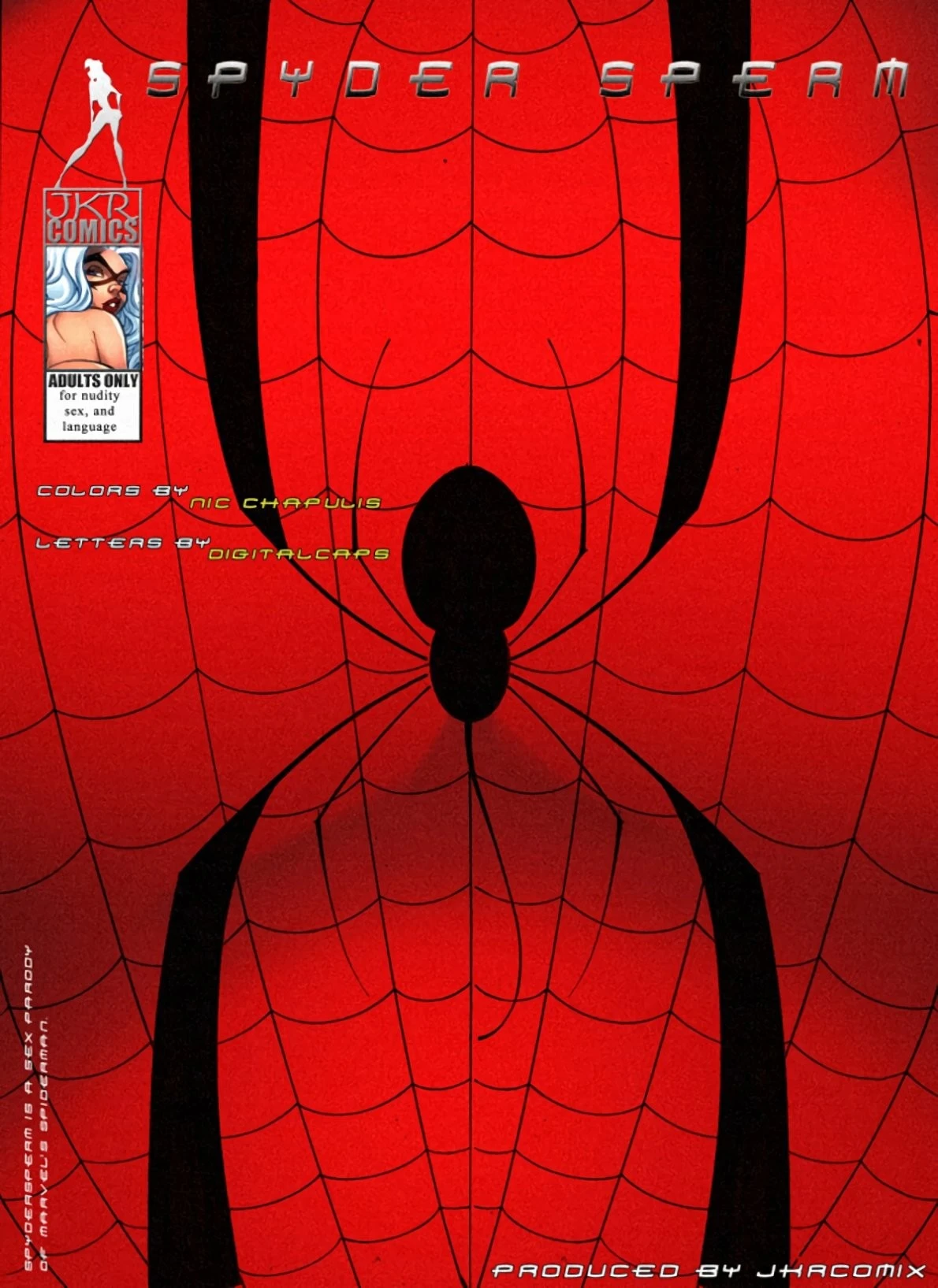 Spyder Sperm porn comic picture 1