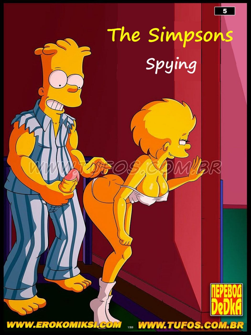 The simpsons spying porn comic