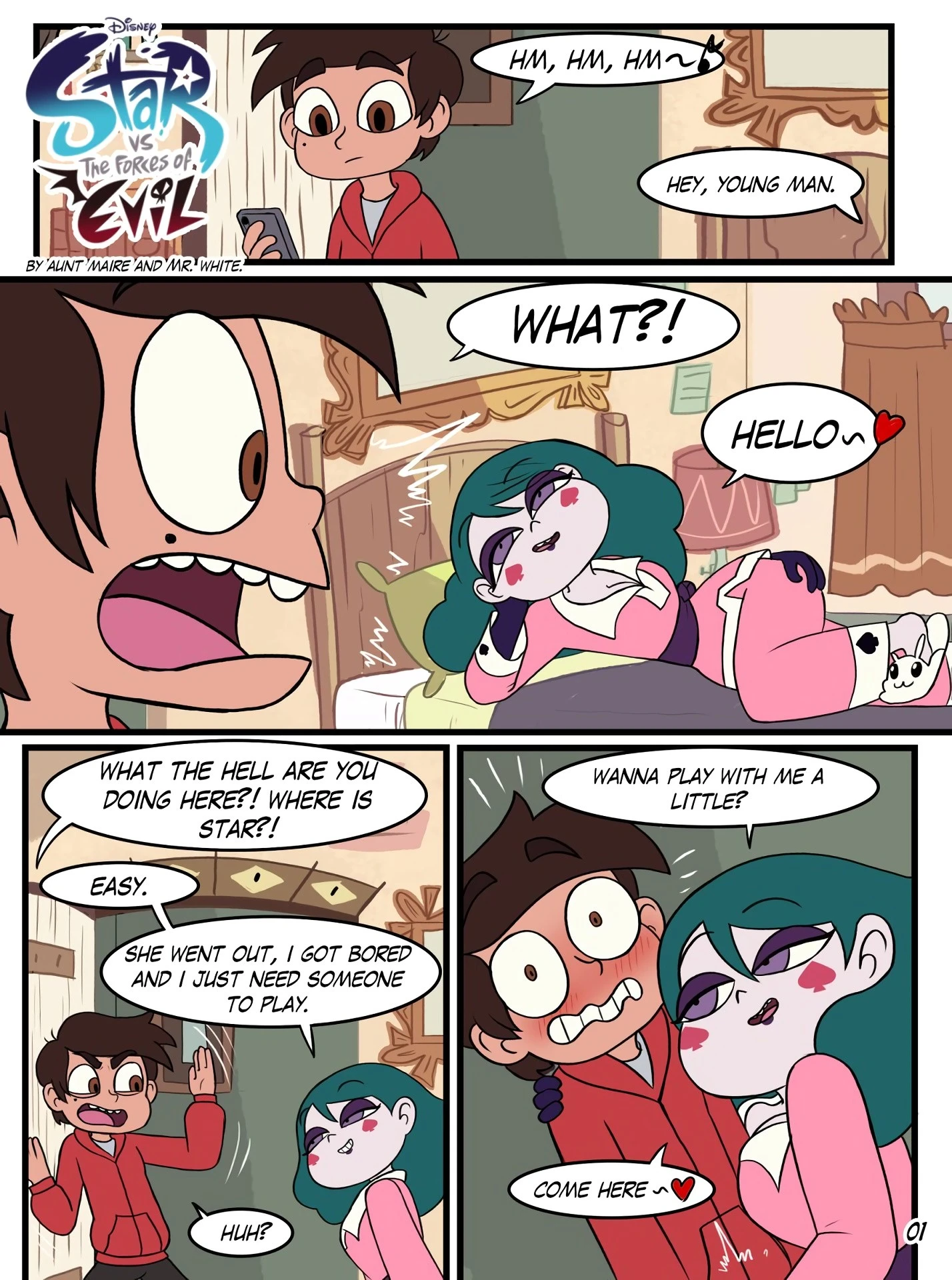Star Vs The Forces Of Evil - Inker Shike porn comic picture 1