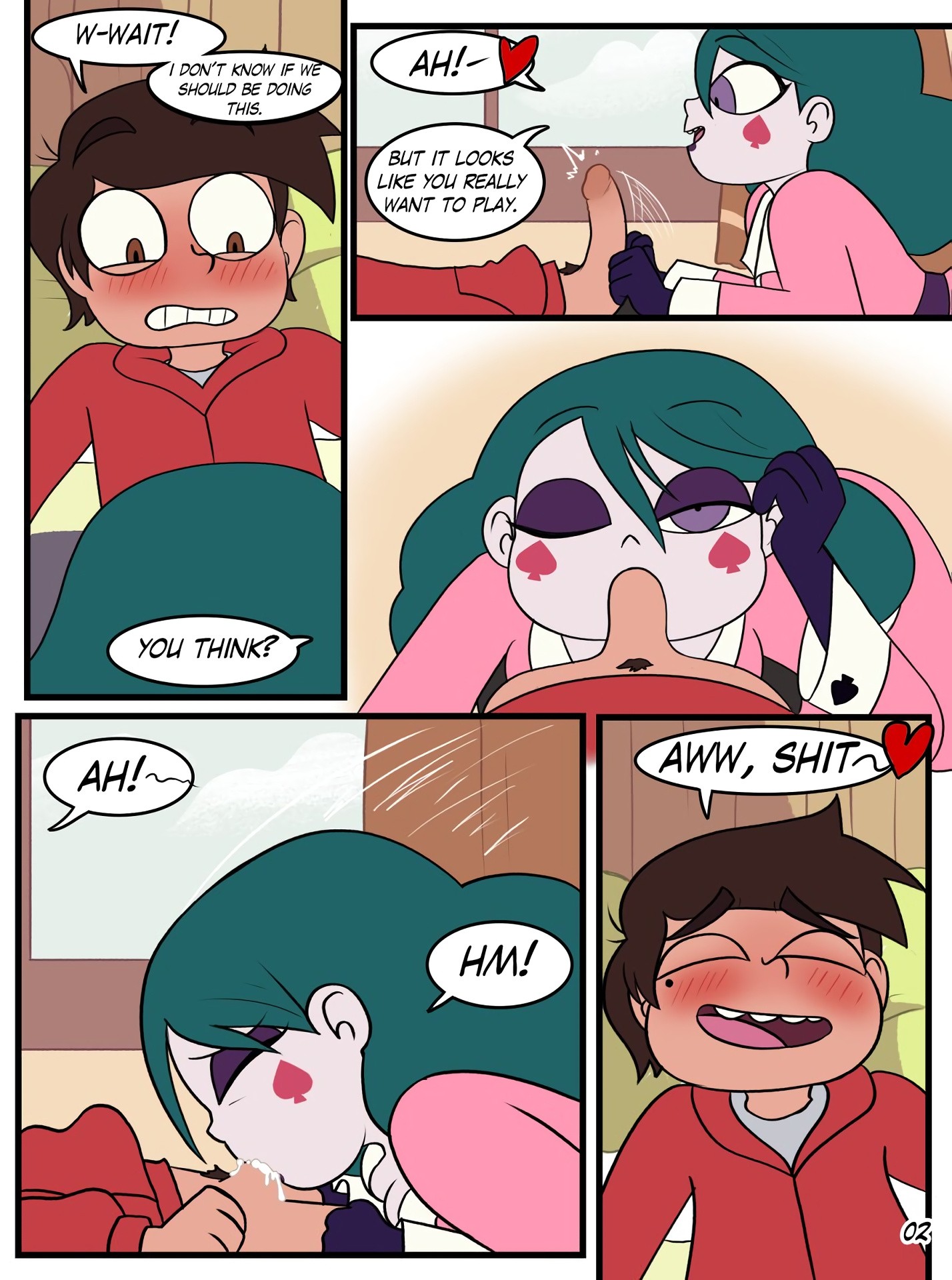 Star Vs The Forces Of Evil - Inker Shike porn comic picture 2