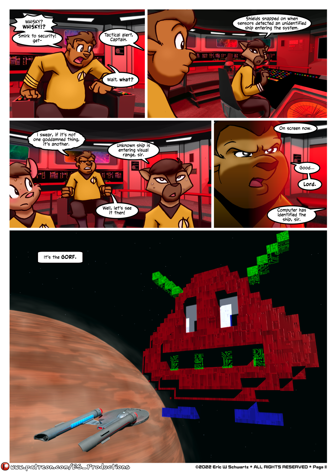 Stellar Voyages: The naked never porn comic picture 12