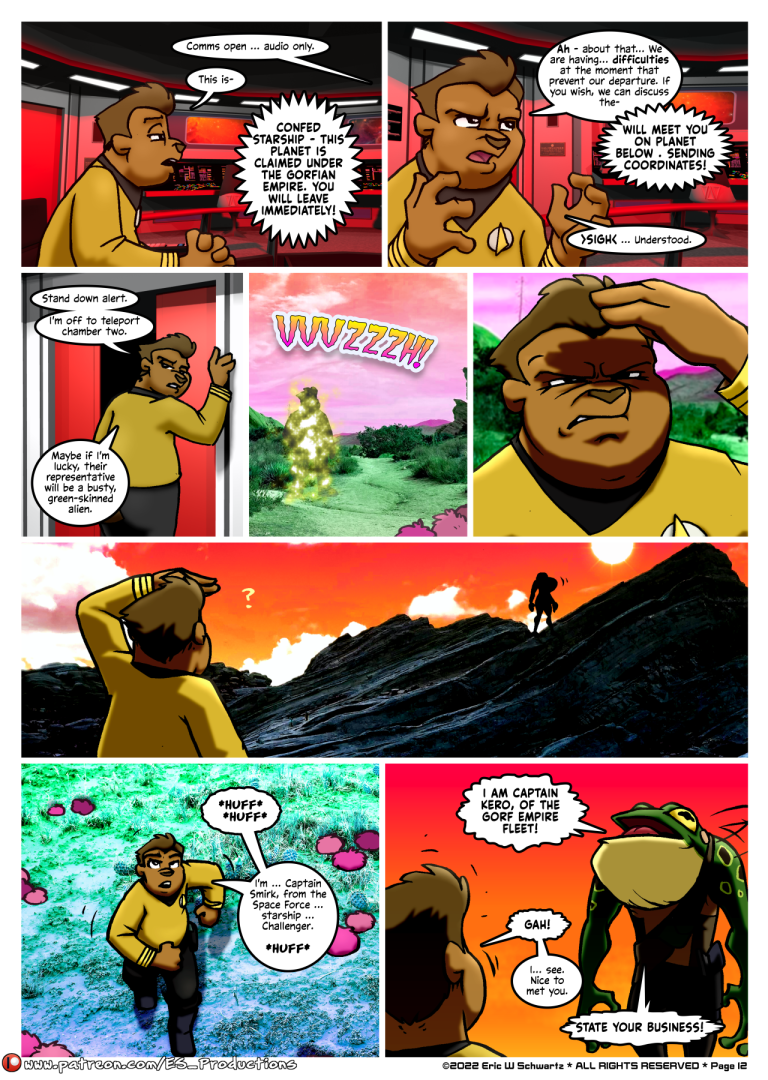 Stellar Voyages: The naked never porn comic picture 13