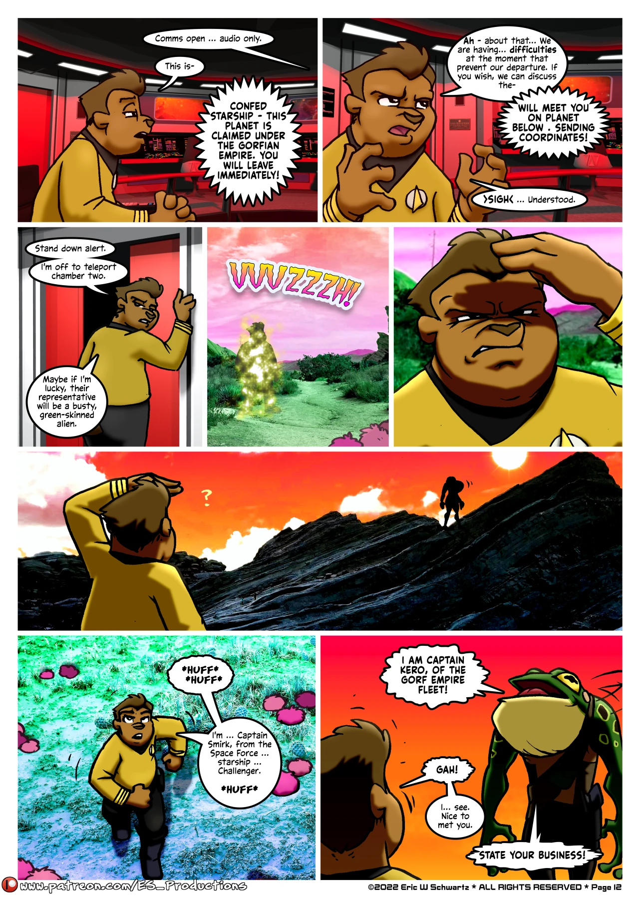 Stellar Voyages: The naked never porn comic picture 13