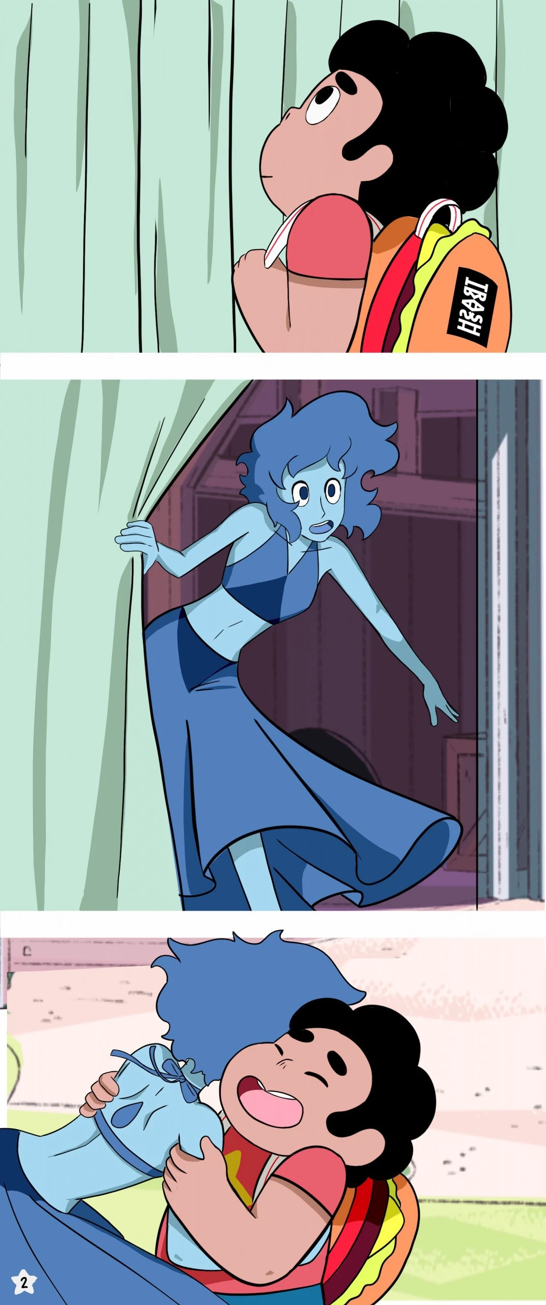 Steven and Lapidot porn comic picture 2