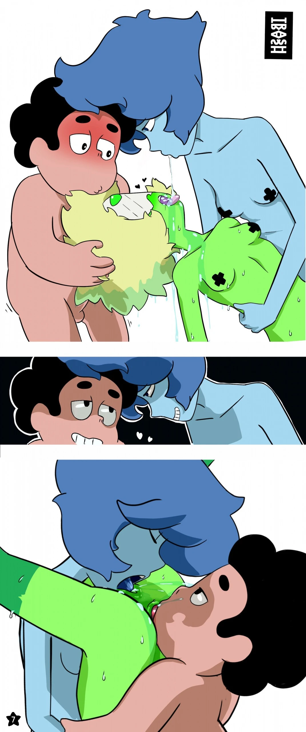 Steven and Lapidot porn comic picture 7
