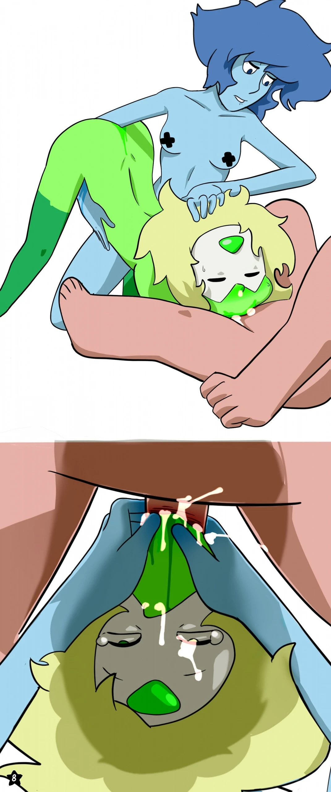 Steven and Lapidot porn comic picture 8