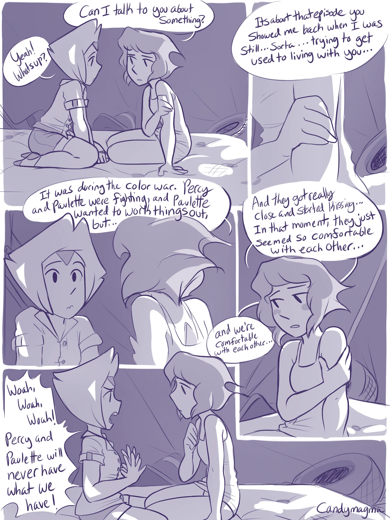 Steven Universe Candymagma porn comic picture 2