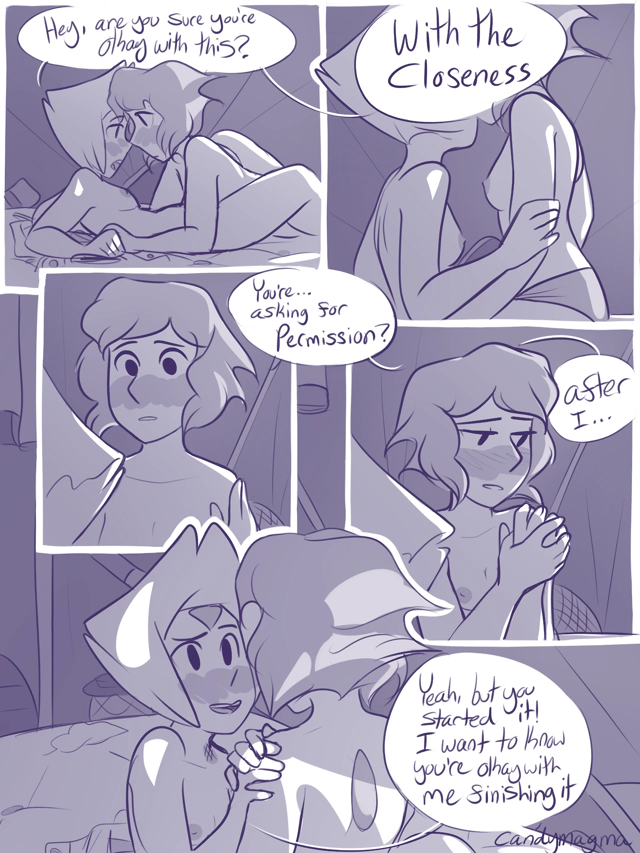Steven Universe Candymagma porn comic picture 25