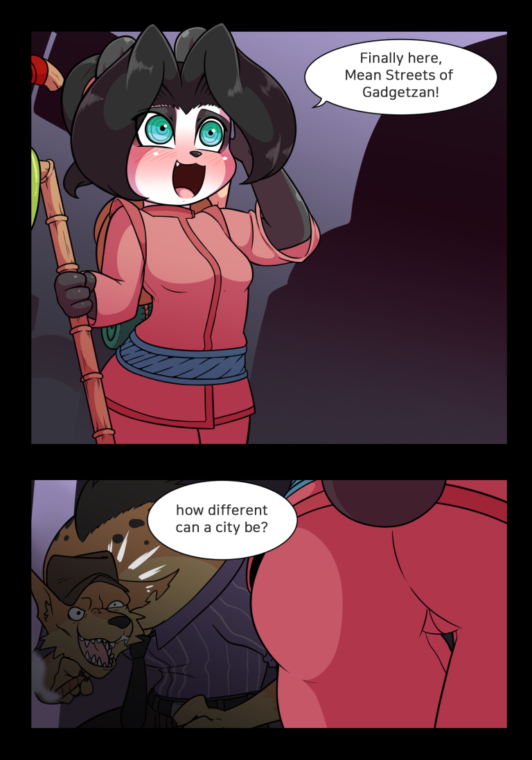 Story of The Town panda and The Сountry panda porn comic picture 2