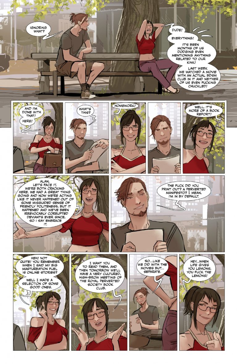 Sunstone - Volume 7 porn comic picture 117