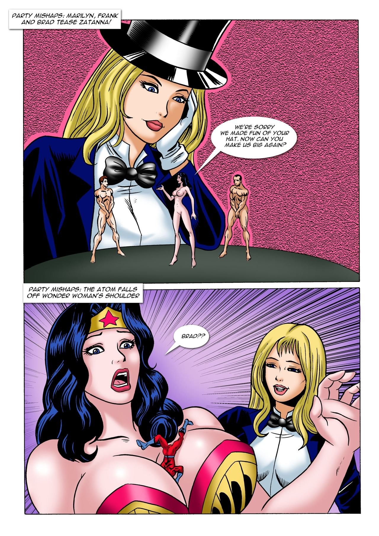 Super Hero Party porn comic picture 11