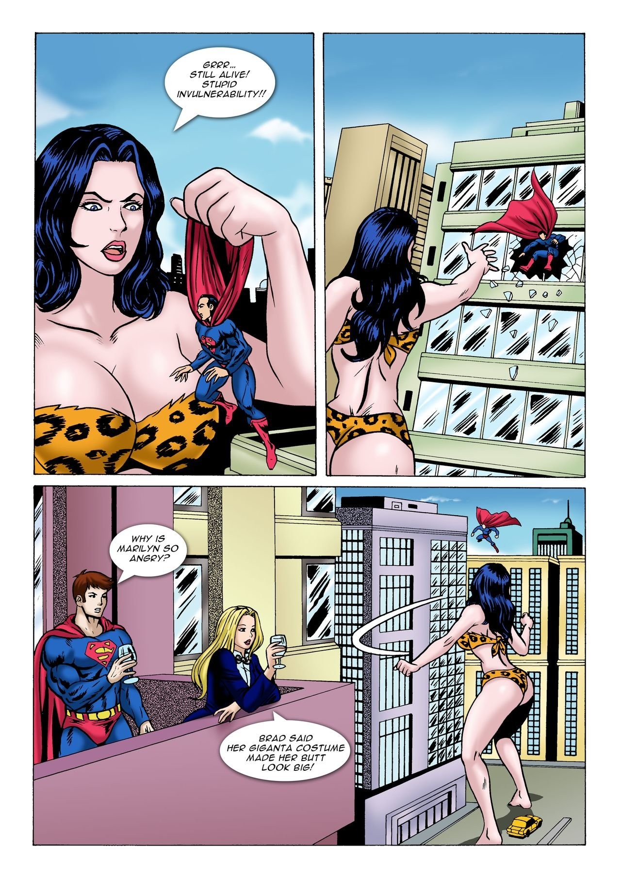 Super Hero Party porn comic picture 16